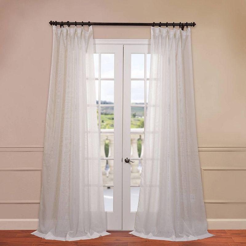 EFF 1-Panel Signature Sheer Window Curtain