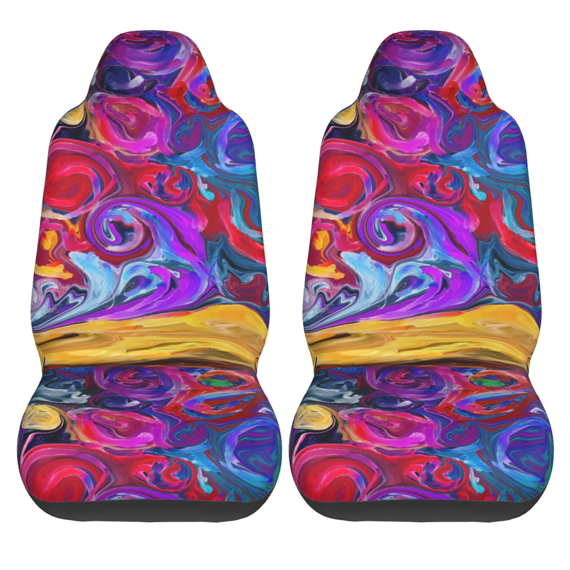 ZICANCN Car Seat Cover Colorful Dreams Car Front Seat Covers Protectors ， Automotive Seat Covers for Cars Trucks Suv