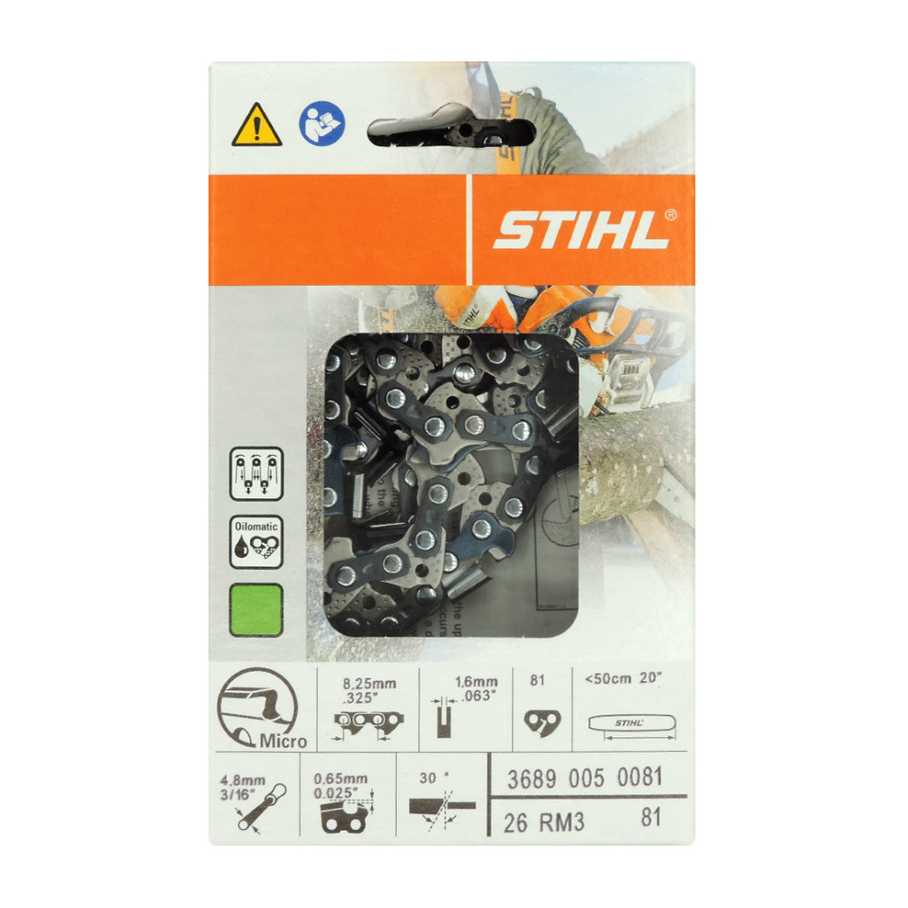 Stihl 20 Oilomatic Rapid Micro 3 26RM3-81E Saw Chain