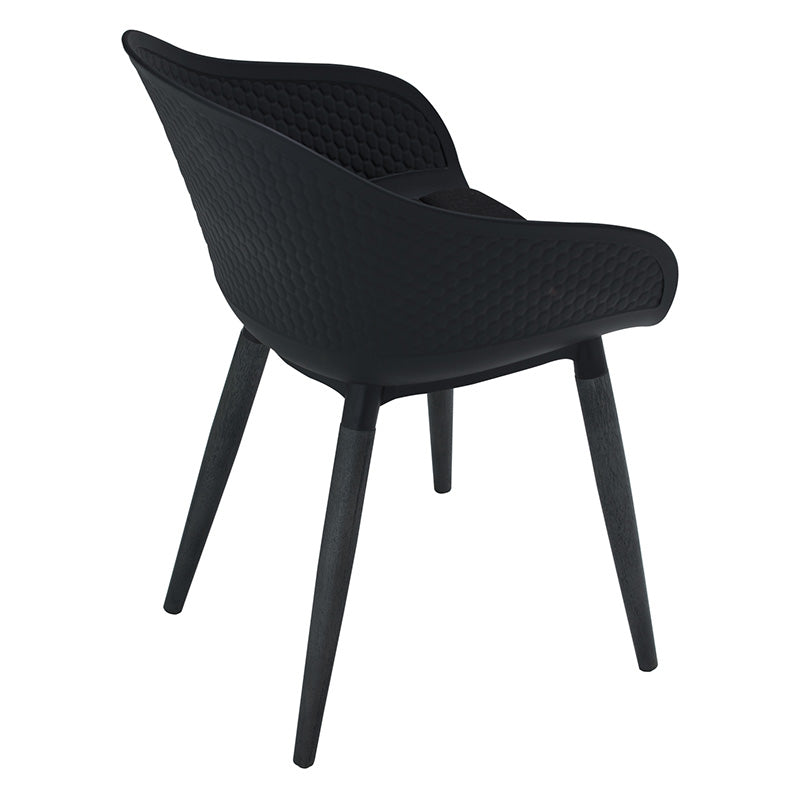 UNITY Arm Chair - Dark Grey & Black