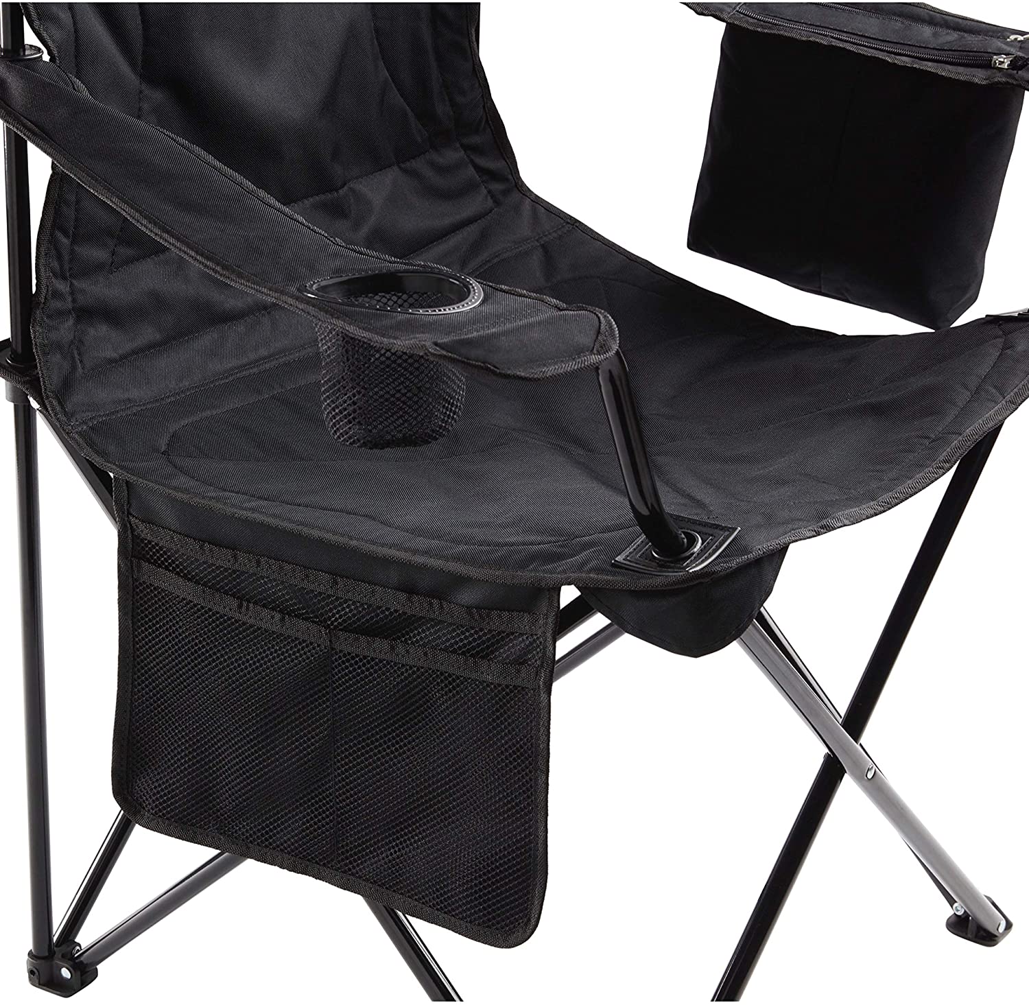 Coleman Camping Chair with Built-in 4 Can Cooler， Black #1