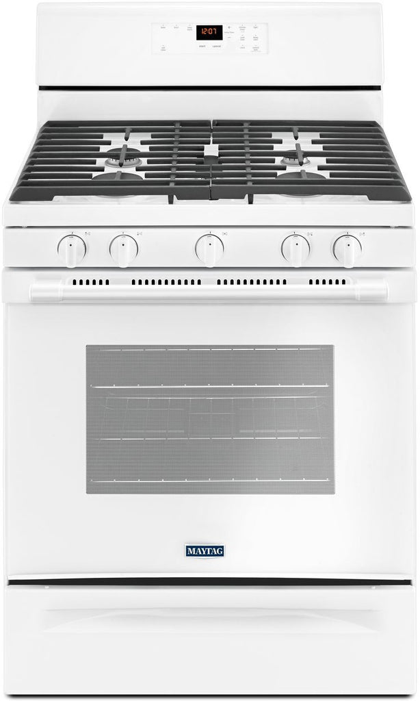 Maytag MGR6600FW 30Inch 50 Cu Ft Wide Gas Range With 5th Oval Burn