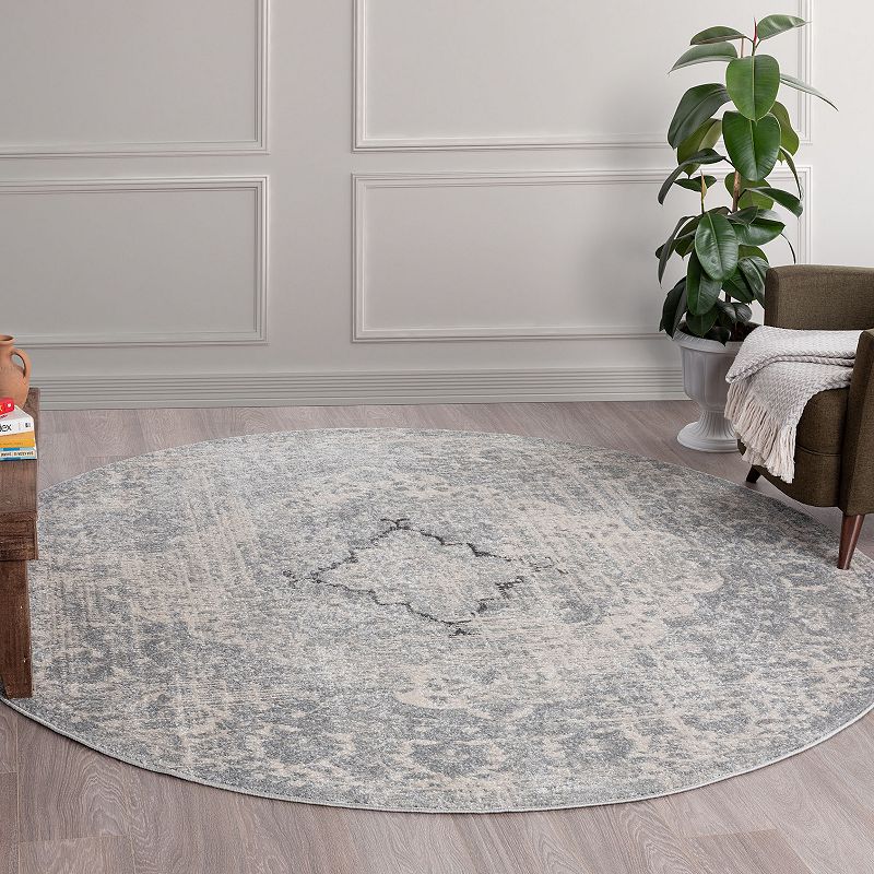 KHL Rugs Britney Traditional Medallion Area Rug