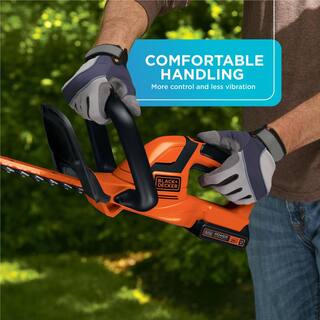 BLACK+DECKER 20V MAX 22in. Cordless Battery Powered Hedge Trimmer (Tool Only) LHT2220B