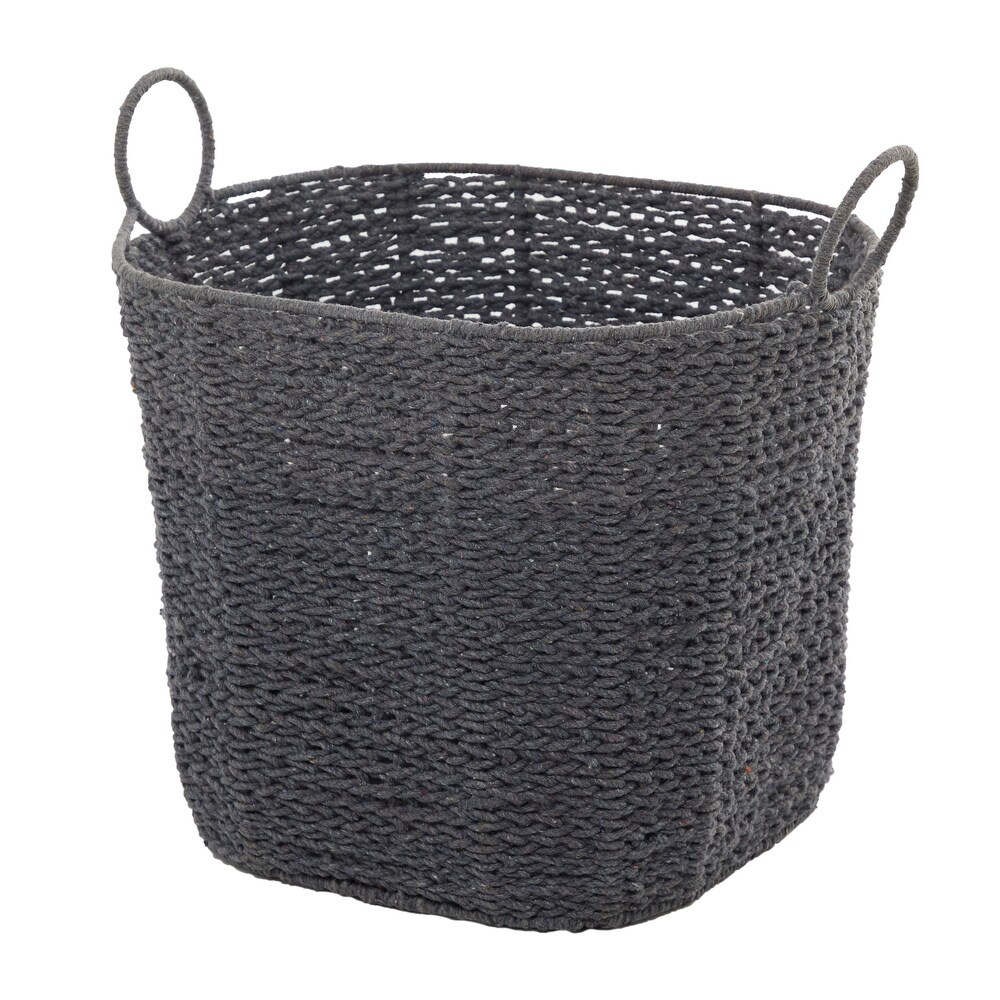 Cotton Bohemian Storage Basket