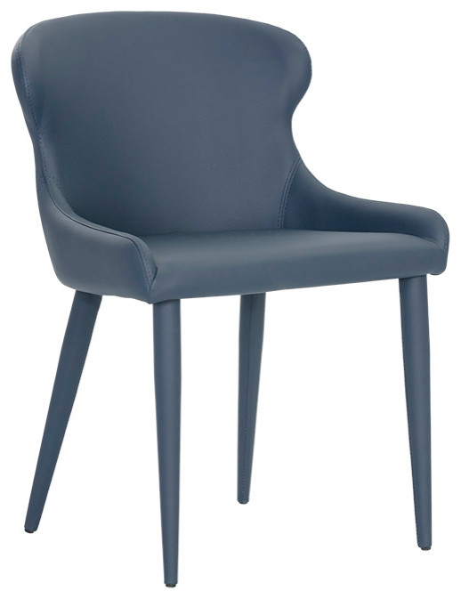 Bellona Dining Chair   Dillon Thunder Set Of 2   Midcentury   Dining Chairs   by Virgil Stanis Design  Houzz