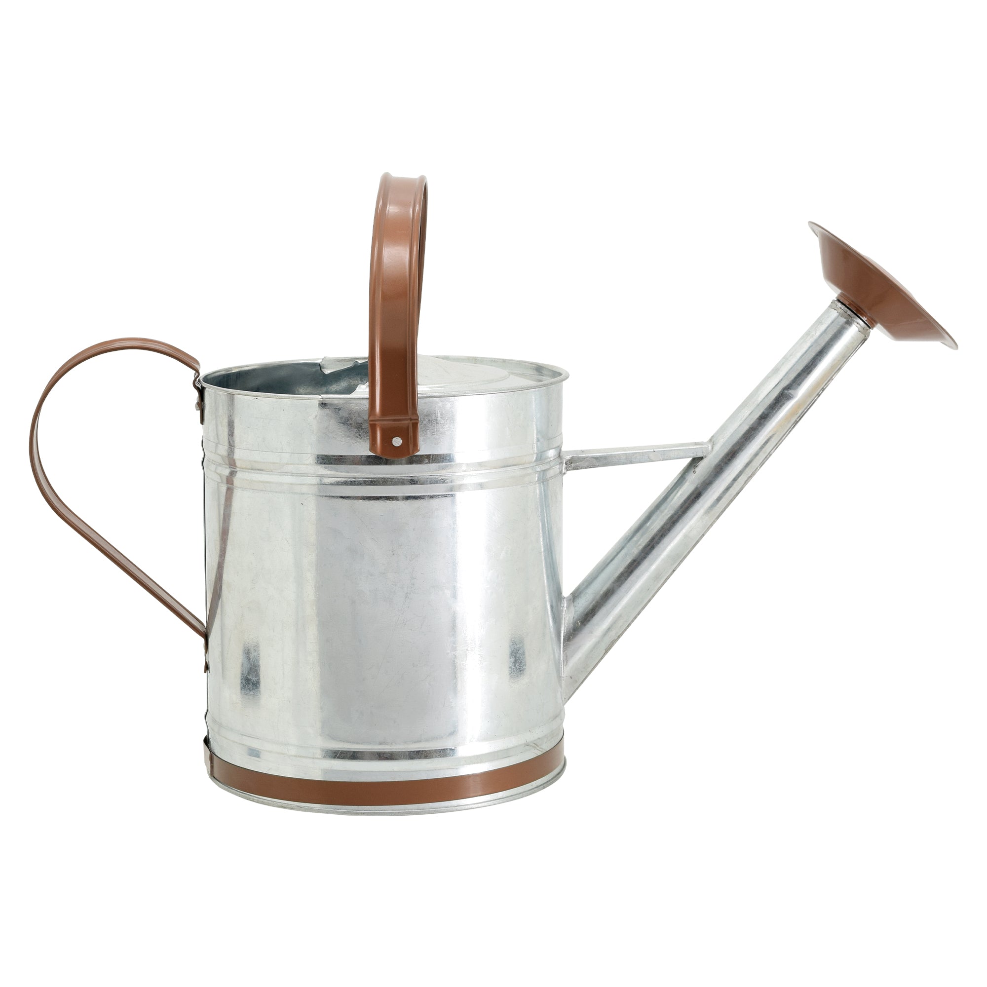 Arcadia Garden Products 1.3 gal Classic Watering Can, Chrome