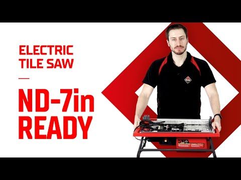 Rubi ND-7 Ready Counter Top Tile Saw - 45985