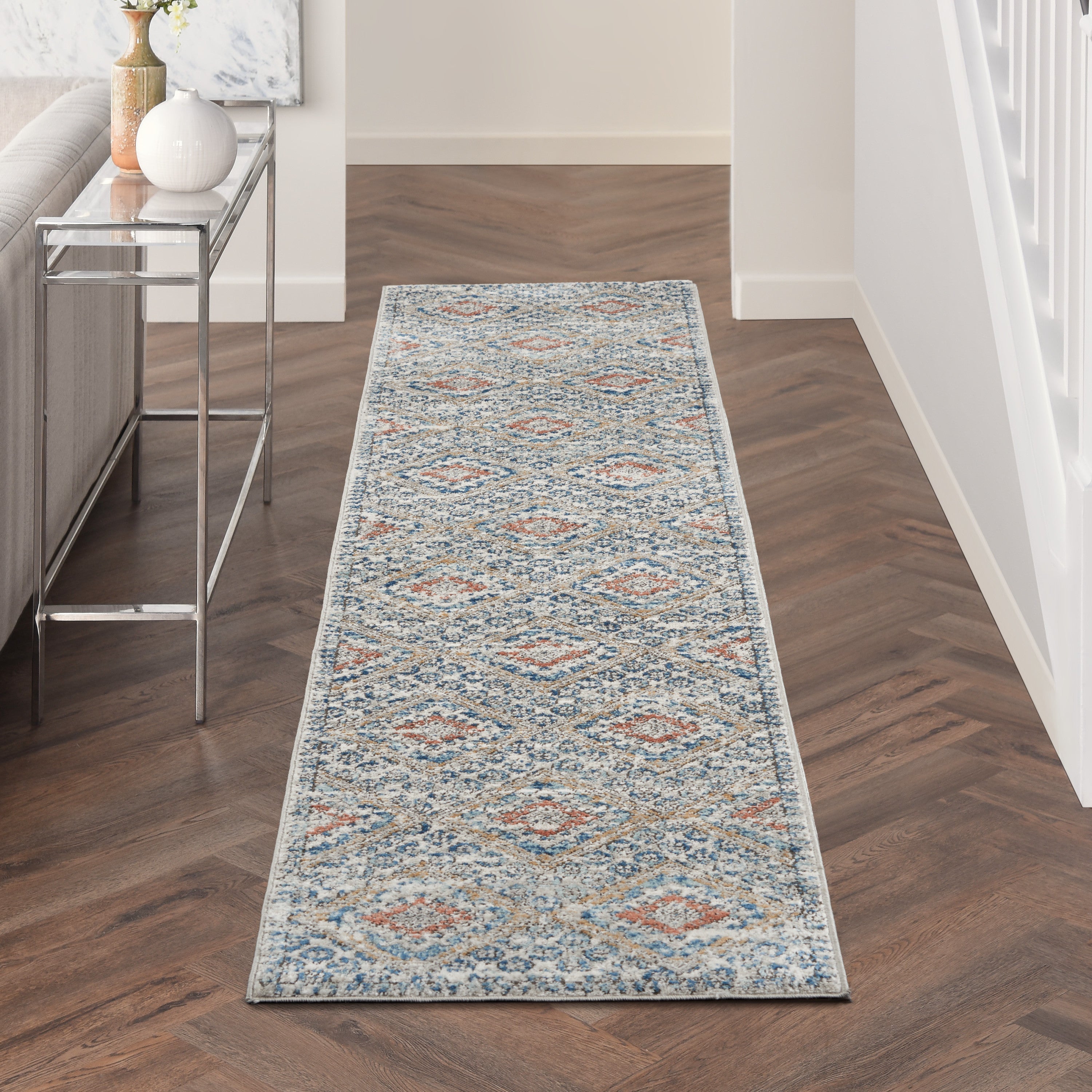 Quarry Blue/Ivory Rug