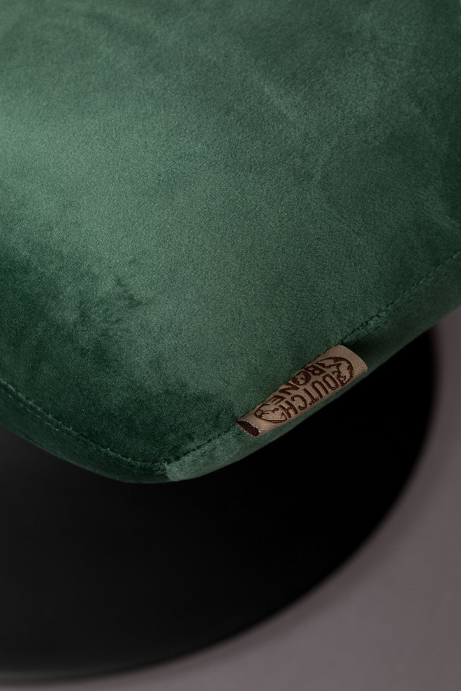 Green Upholstered Ottoman  Dutchbone Bar   Contemporary   Footstools And Ottomans   by Luxury Furnitures  Houzz