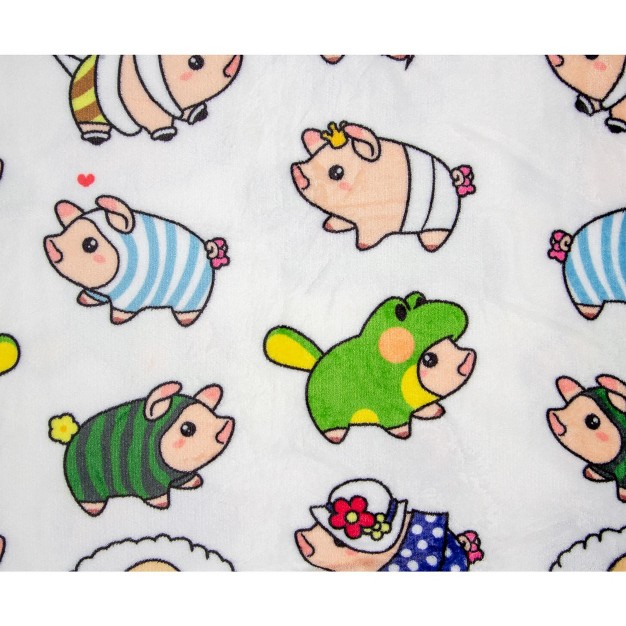 Toynk Monster Hunter Poogie Fleece Throw Blanket 45 X 60 Inches