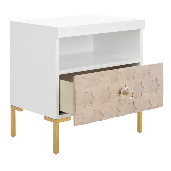 SAFAVIEH Couture Sylvie 1 Drawer Side Table - 22