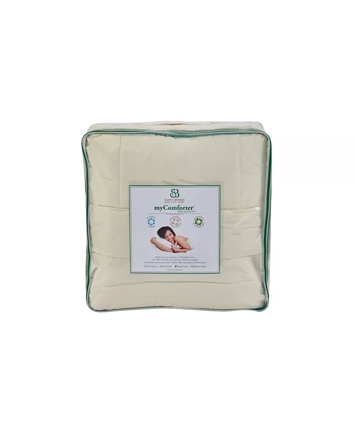 Sleep and Beyond Mycomforter， Washable Wool Comforter， Crib