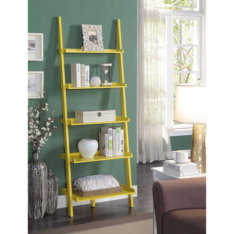 American Heritage Bookshelf Ladder   Contemporary   Bookcases   by Homesquare  Houzz