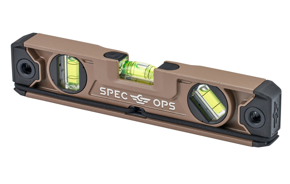 Spec Ops Tools Magnetic Torpedo Level with Bungee