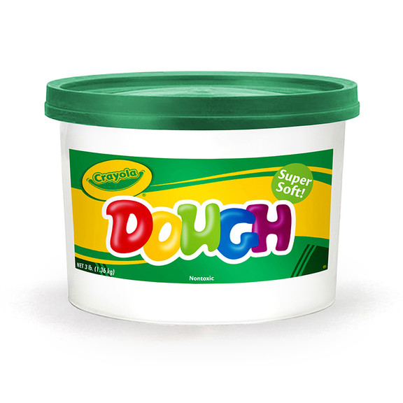 Crayola BIN1544 Modeling Dough 3Lb Bucket Green