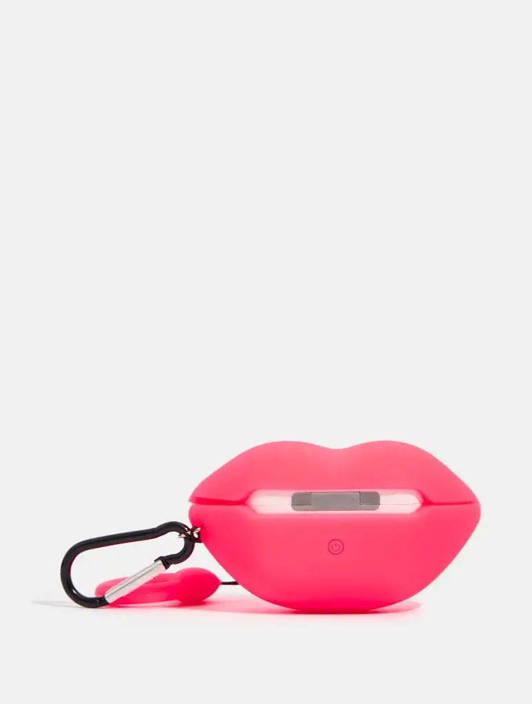 Pink Lips Silicone Airpod  Pro Case