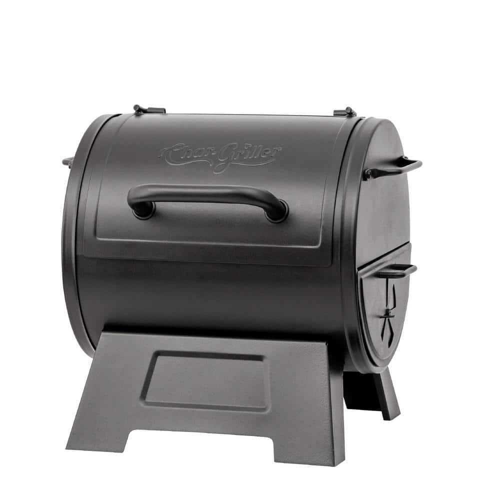 Char-Griller Portable Charcoal Grill or Side Fire Box in Black 92424