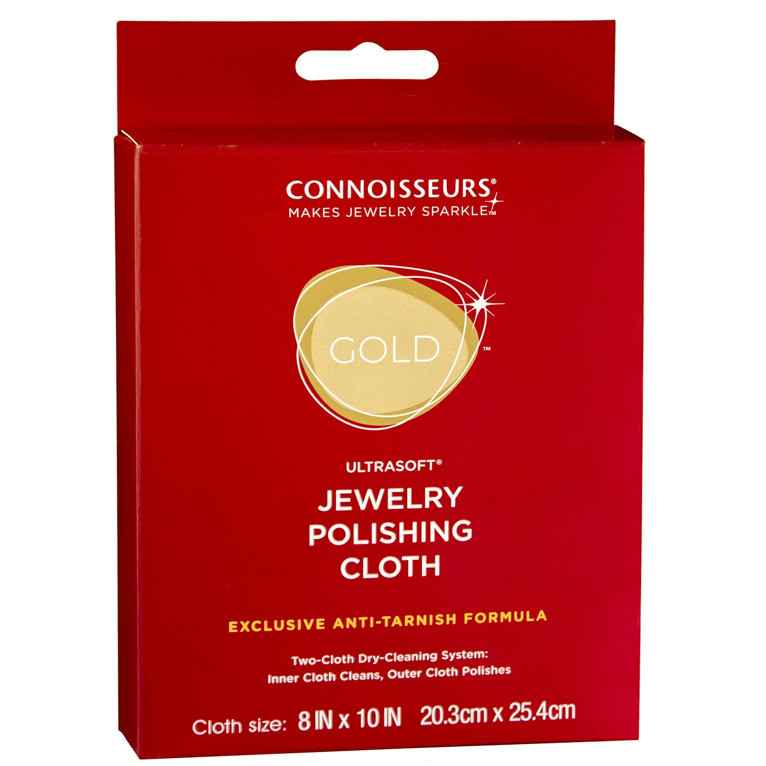 Connoisseurs® Do-it-All Jewelry Cleaning Collection, Fine, Silver and Delicate Jewelry Cleaner, Polishing Cloth