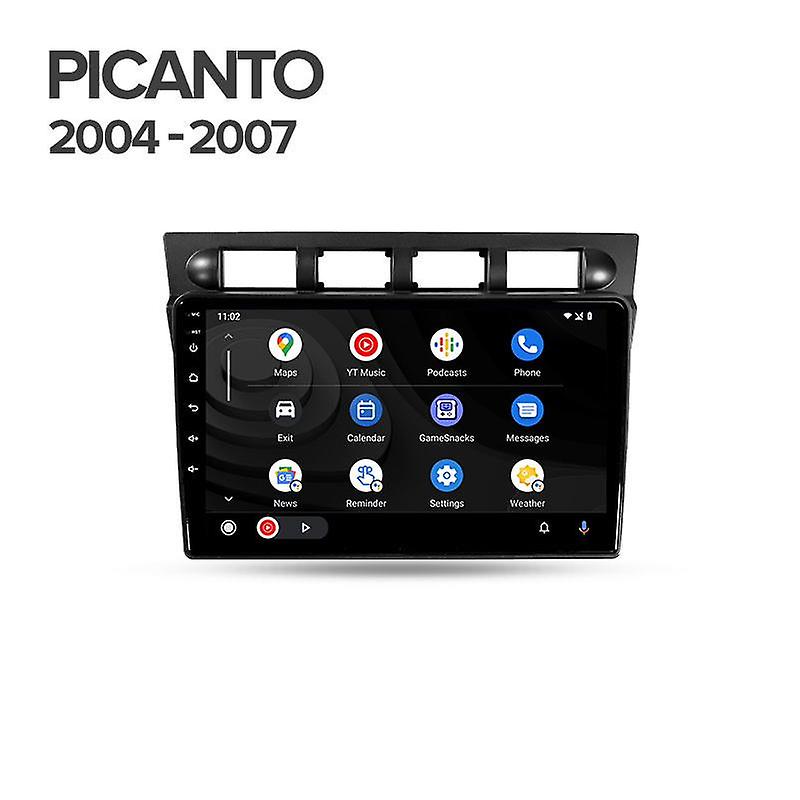 Android For Kia Picanto SA Morning 2004-2007 Car Radio Player Stereo Multimedia WIFI GPS Navigation