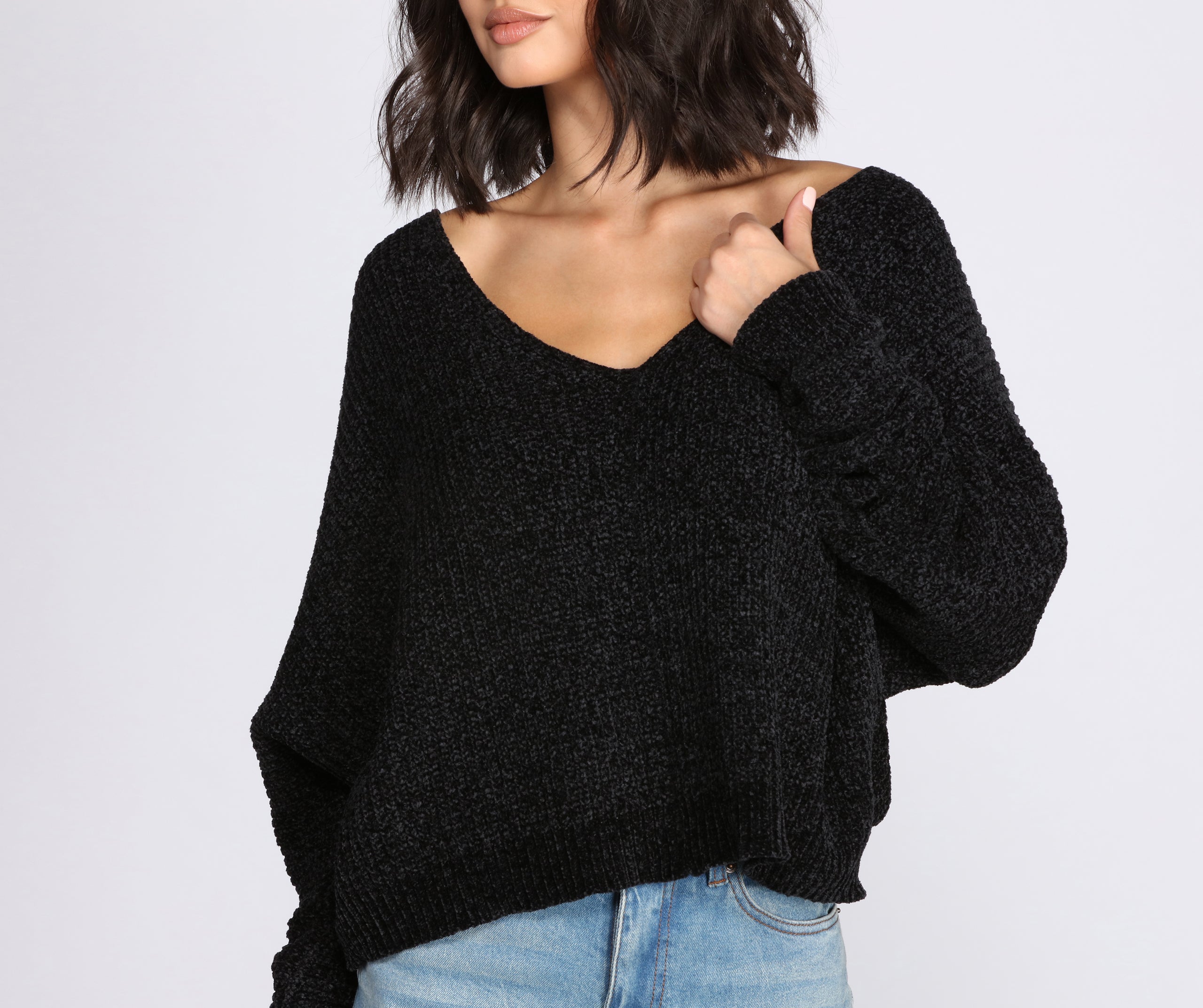 Keep It Cozy Chenille Sweater