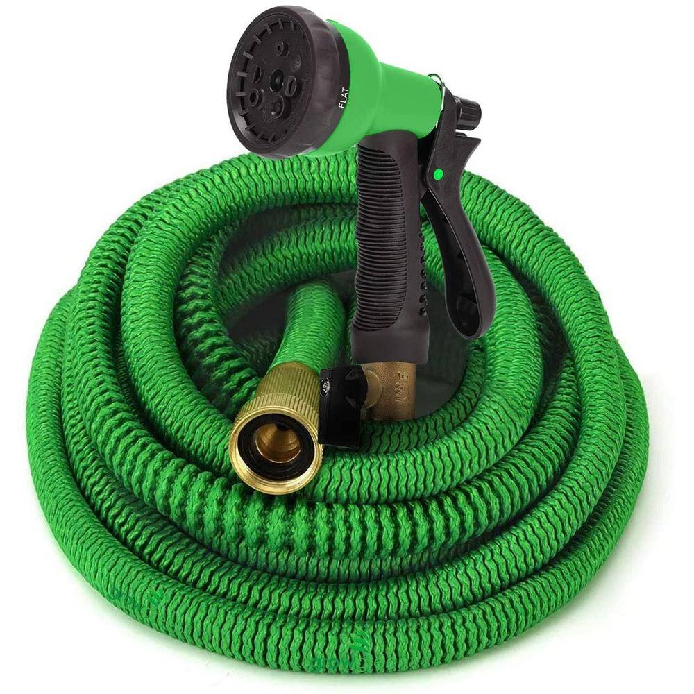 GrowGreen 34 in. x 100 ft. Expandable Garden Hose 82-GHB-100-HD