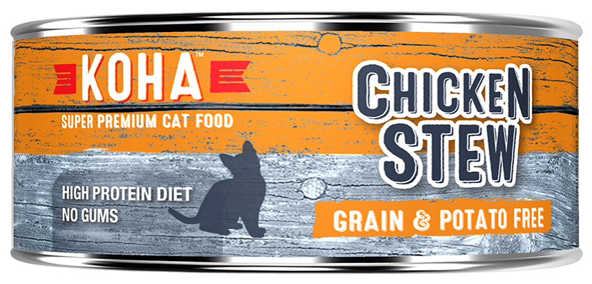 KOHA Grain  Potato Free Chicken Stew Canned Cat Food