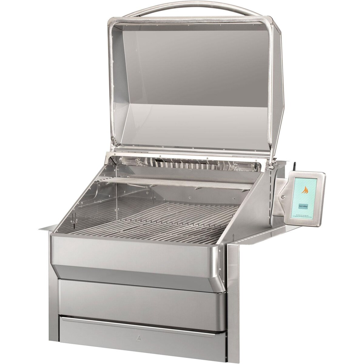 Memphis Grills Pro ITC3 Wi-Fi Controlled 28-Inch 304 Stainless Steel Built-In Pellet Grill