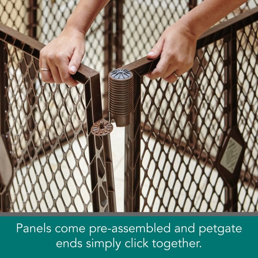 MyPet 8-Panel Petyard Passage Plastic Dog Pen