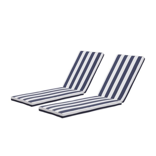 2 Pcs Outdoor Lounge Chair Cushion - N/A