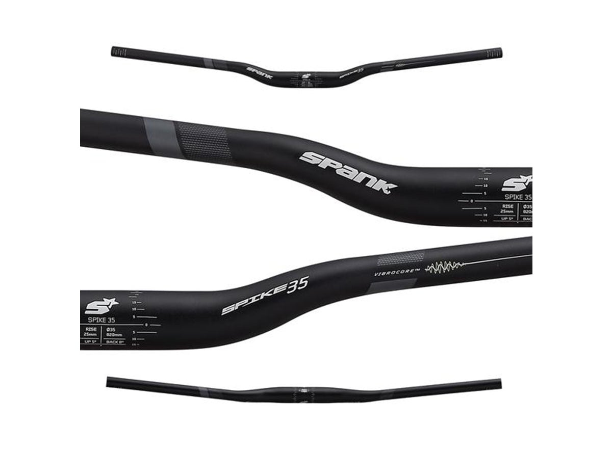 Spank Spike 35 Vibrocore Riser Handlebar - Black