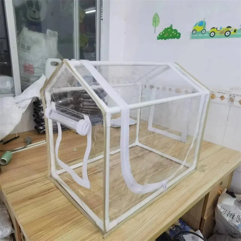 PVC Portable Plants Transparent Growing Tent Household Balcony Terrace Rain Proof Insulation Greenhouse