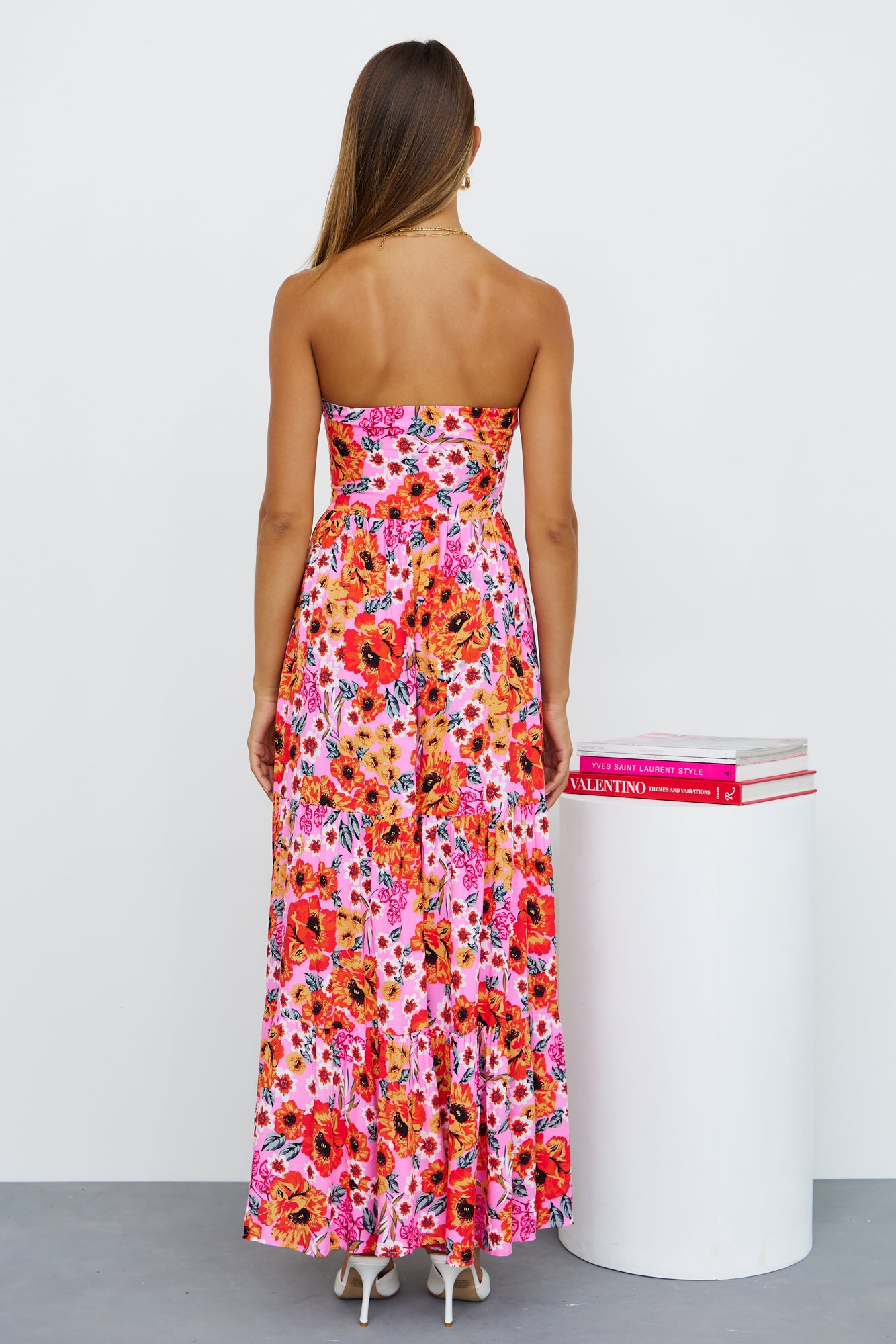 Speak To My Heart Midi Dress Pink