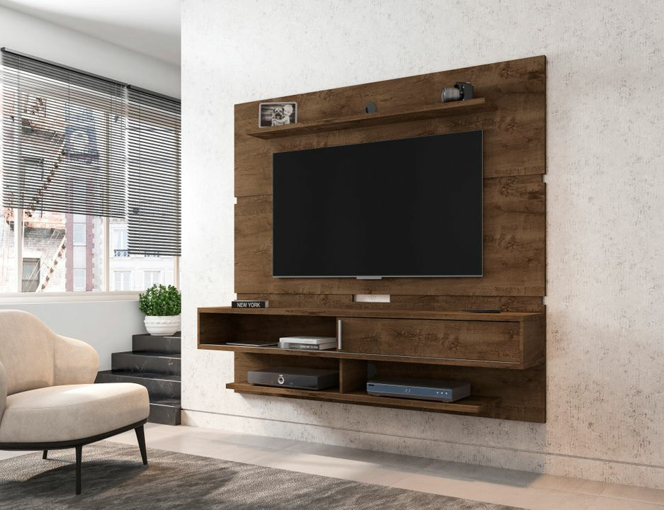 Astor 70.86 Floating Entertainment Center  Off White   Transitional   Entertainment Centers And Tv Stands   by HedgeApple  Houzz