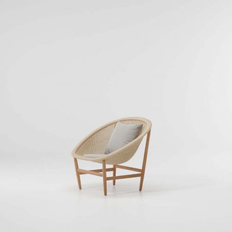 Fauteuil de jardin design KETTAL Basket - Fauteuil bas salon de jardin