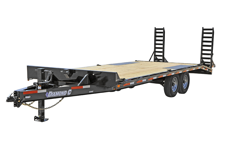 22 Ft. x 102 In. Heavy Duty Deck Over Equipment Trailer with Max Ramps