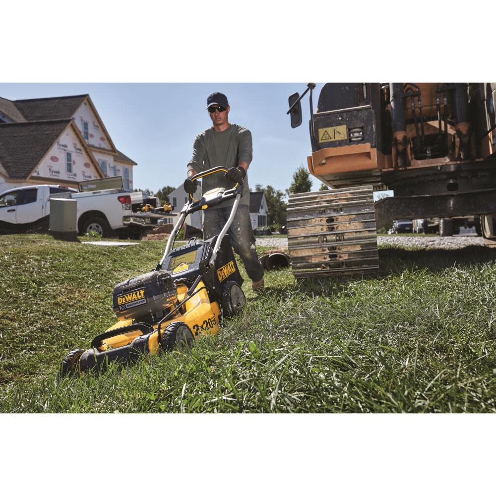 DEWALT 2x 20V MAX* Brushless 3-in-1 Cordless Lawn Mower (2 x 5.0 Ah) DCMW220P2 from DEWALT