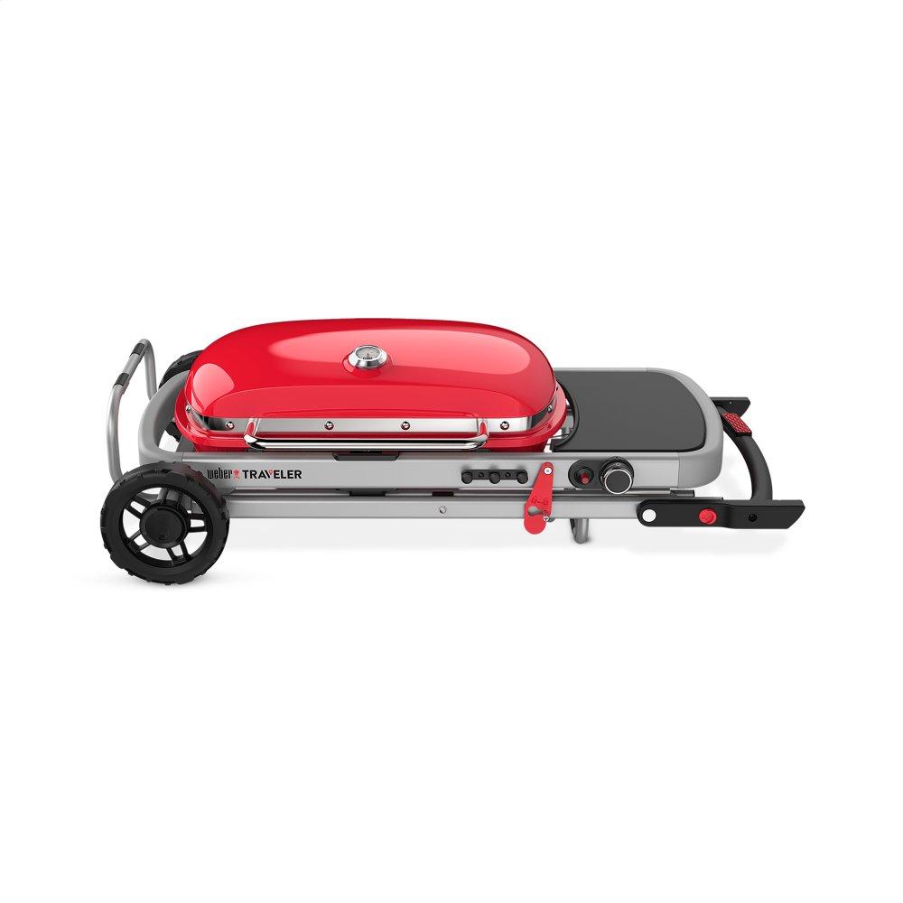 Weber 9030001 Weber Traveler Portable Gas Grill - Red