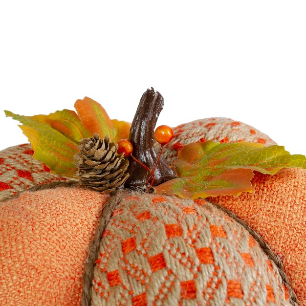 Orange Autumn Harvest Thanksgiving Table Top Pumpkin