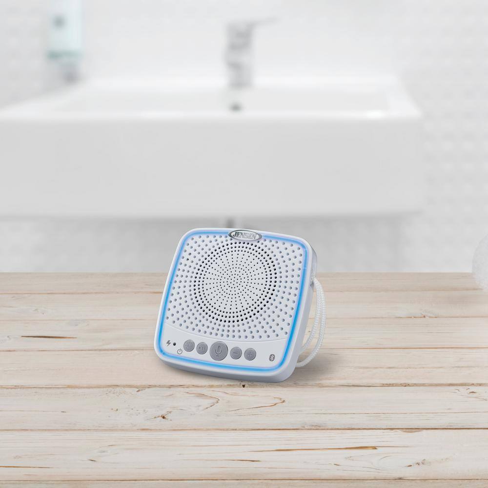 JENSEN Waterproof Bluetooth Shower Speaker SMPS-626