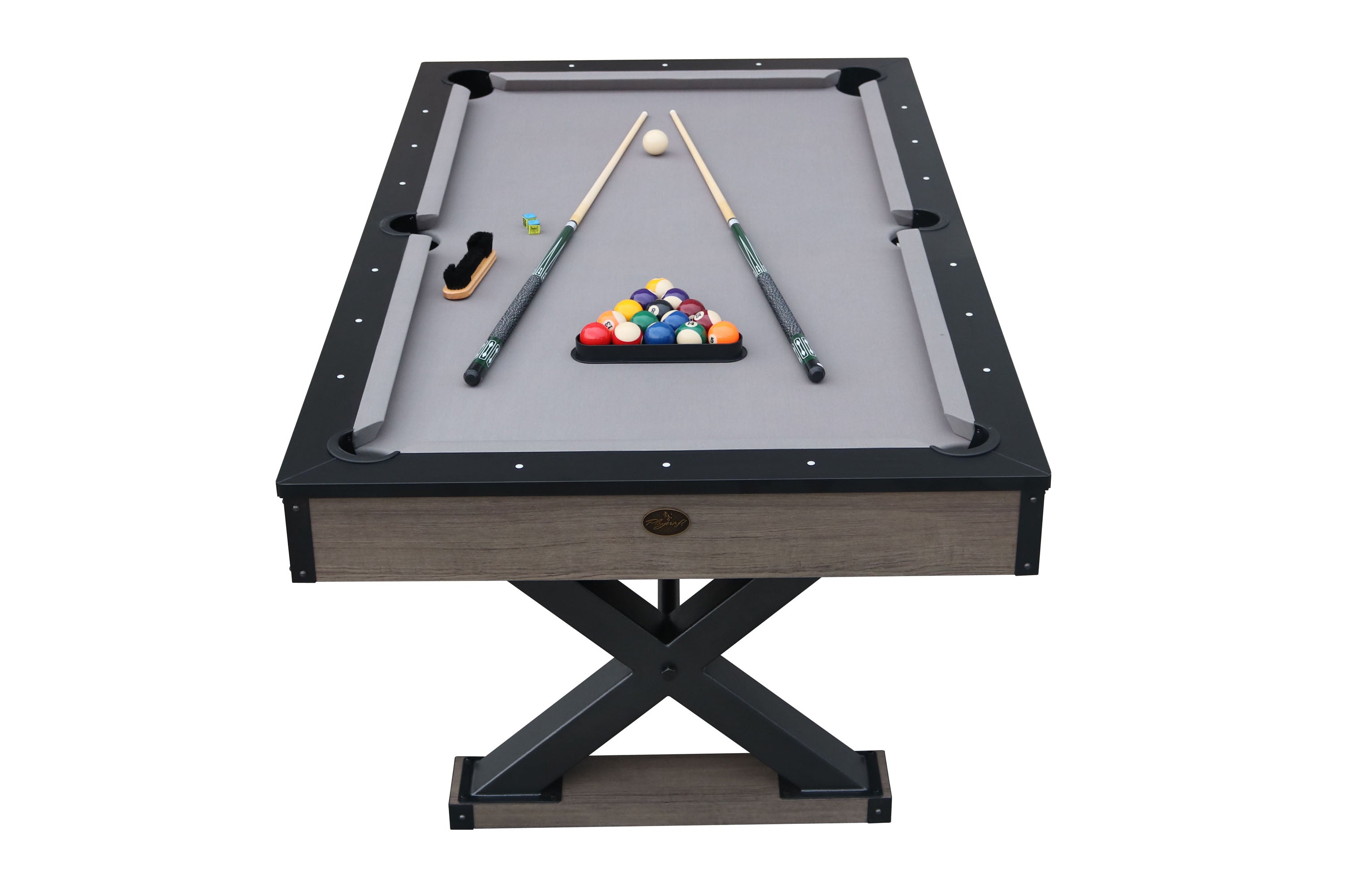 Playcraft Wolf Creek 7 Ft. Billiard Pool Table with Dining Top