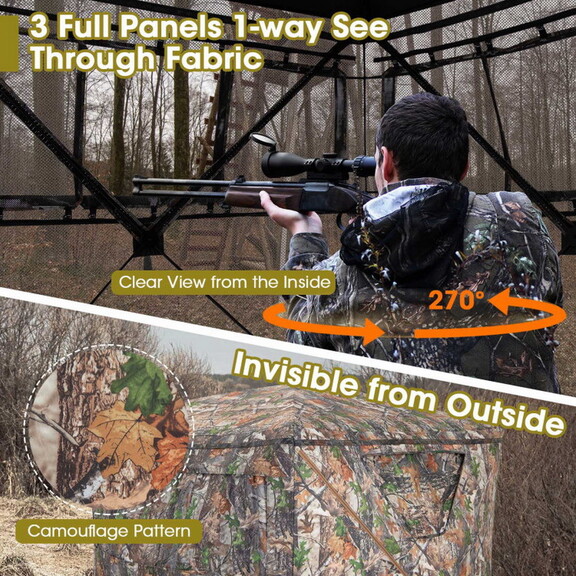 Costway 36172584 2 3 Person Hunting Blind Portable...