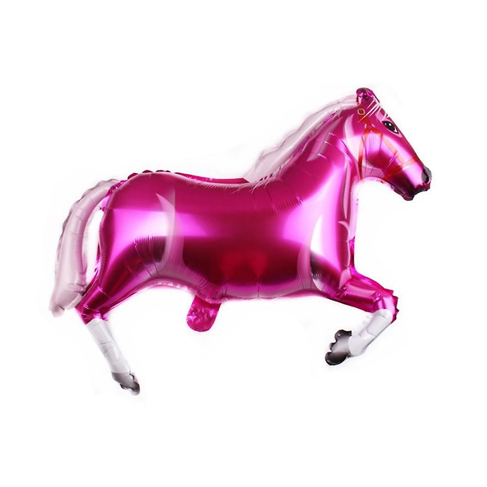 Horse Shaped Balloon Aluminum Foil Horse Balloon Horse Theme Balloon Birthday Party Horse Balloon Decorations Toy Balloon Dark Brown