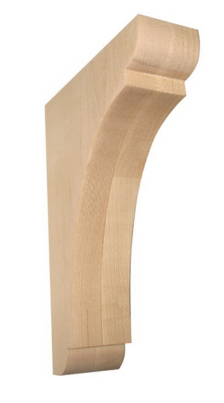 Plain support bracket 7 corbel Cherry