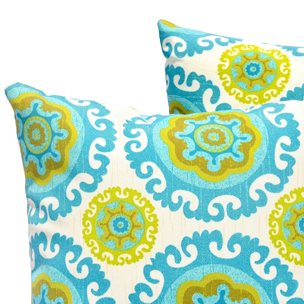 OVIOS Outdoor 17 inch Polyester Home Throw Pillows (Set of 2)