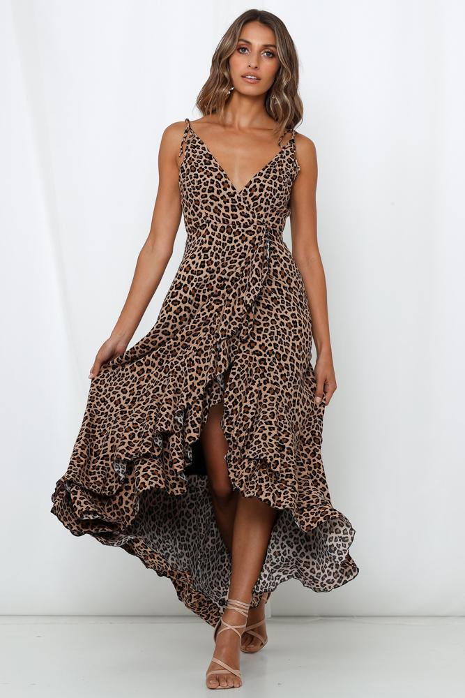 Night Watch Maxi Dress Mocha