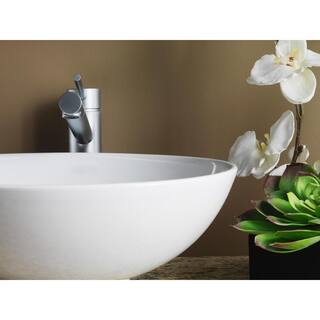 PRIVATE BRAND UNBRANDED Diana Vessel Sink in Bisque 4-463BQ