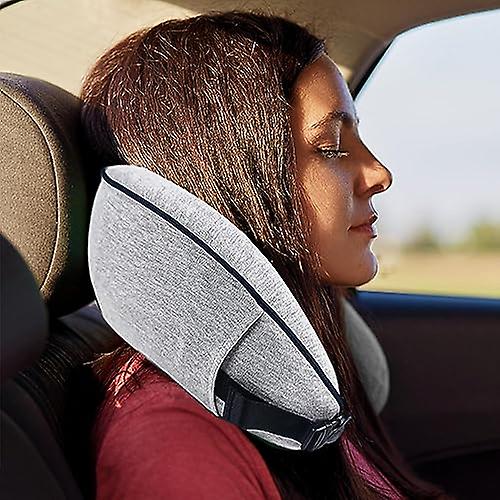 Neck Pillow for Traveling， Zippered Memory Foam Neck Pillow， Comfortable Air Plane Pillow， Airplane