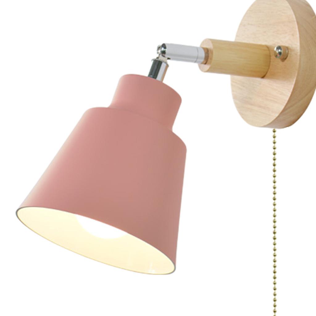 2xwall Light Sconce Bedside Lamp Fixtures Lighting Bedroom Hallway Pink