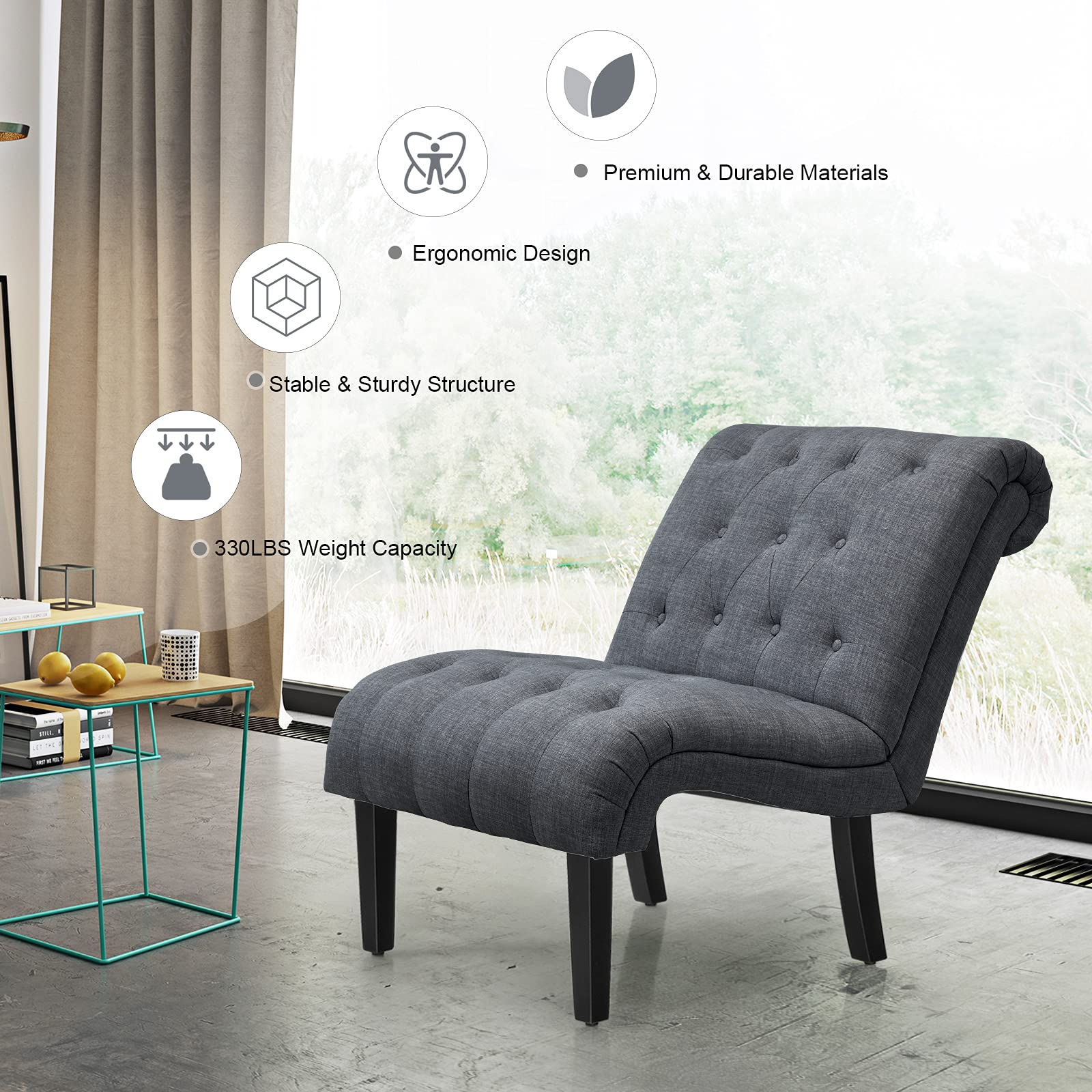 Giantex Single Sofa Chair for Living Room